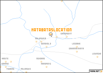 map of Matabatas Location