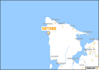 map of Mataba