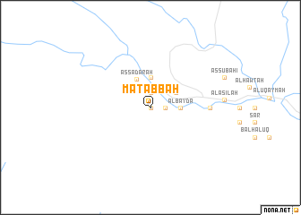 map of Matabbah