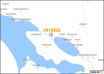 map of Matabge