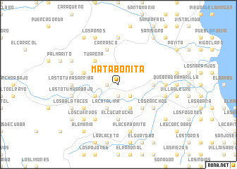 map of Mata Bonita