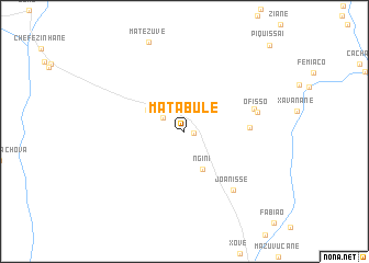 map of Matabule