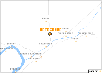 map of Mata Cabra