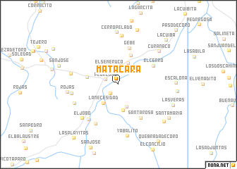 map of Matacara