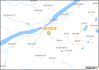 map of Mataca