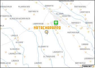 map of Mata Chaparro