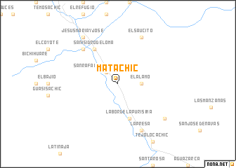 map of Matachic