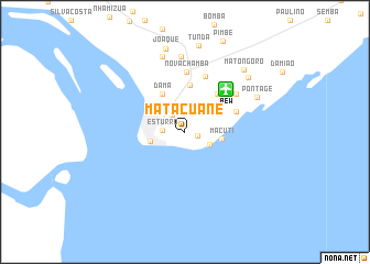 map of Matacuane