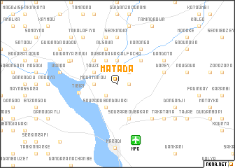 map of Matada