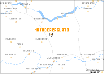 map of Mata de Araguato