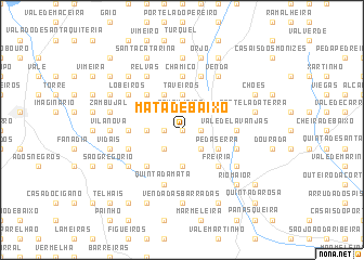 map of Mata de Baixo