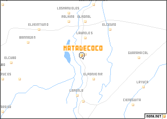 map of Mata de Coco