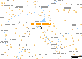 map of Mata de Mango