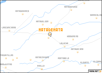 map of Mata de Mata