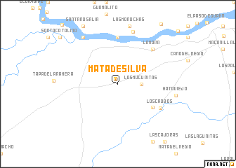map of Mata de Silva