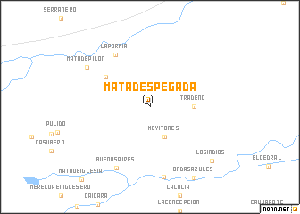 map of Mata Despegada