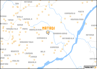 map of Matadi