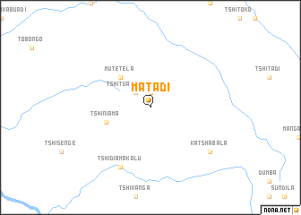 map of Matadi