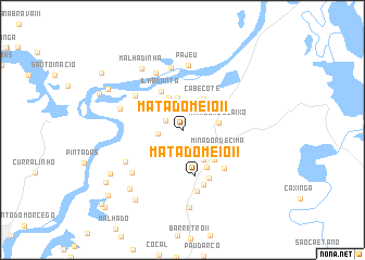 map of Mata do Meio II