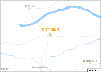 map of Matador