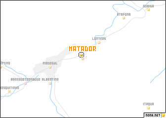 map of Matador