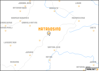 map of Mata do Sino