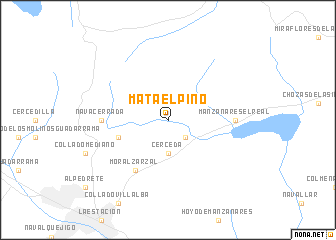 map of Mataelpino