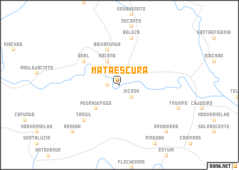 map of Mata Escura