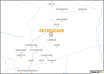 map of Mata Escura