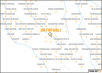 map of Matafwali