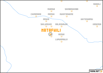 map of Matafwili