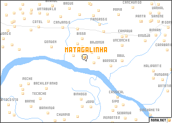 map of Mata Galinha