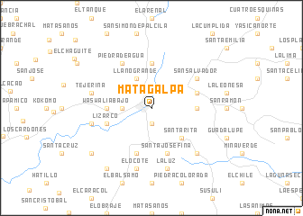 map of Matagalpa