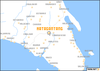 map of Matagantang