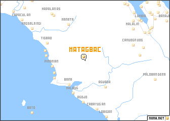 map of Matagbac