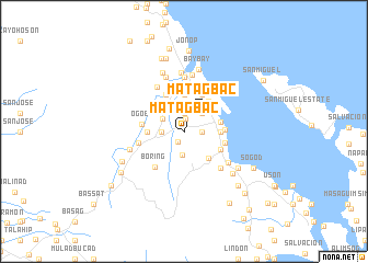 map of Matagbac