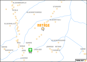 map of Matage