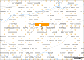 map of Matagne