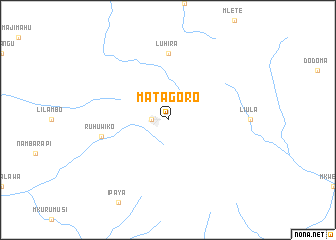 map of Matagoro