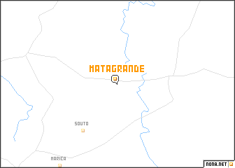 map of Mata Grande