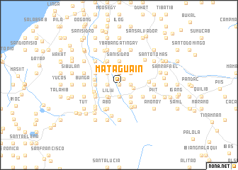 map of Mataguain