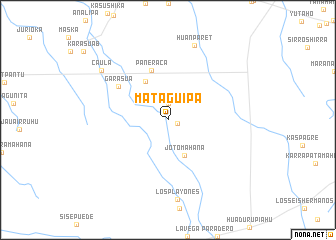 map of Mataguipa