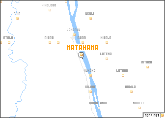 map of Matahama