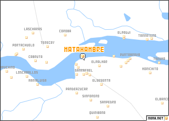 map of Matahambre