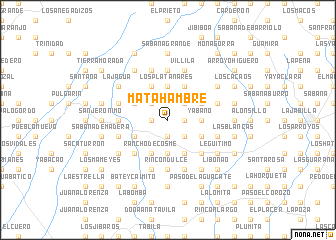 map of Mata Hambre