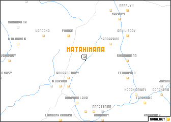 map of Matahimana