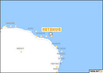 map of Matahiva