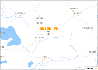 map of Matahuru