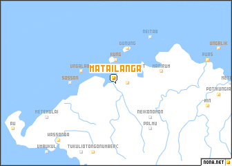 map of Matailanga