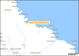 map of Matainananu